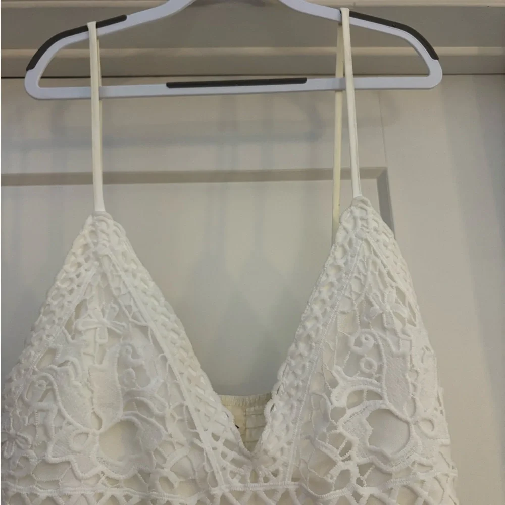 Say What? Cream Midi dress. - Picture 4 of 7